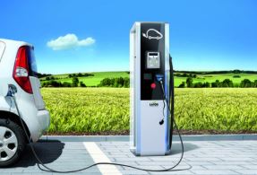 Borne de recharge pour véhicule électrique